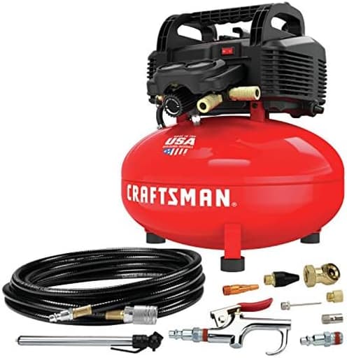 Air Compressor Kit With 13 pc Accessory Kit (6 gal)