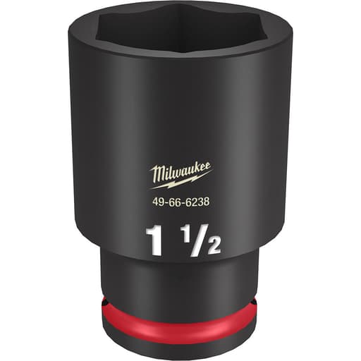 Shockwave Impact Duty 1/2" Drive 1-1/2" Deep 6 Point Socket
