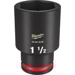 Shockwave Impact Duty 1/2" Drive 1-1/2" Deep 6 Point Socket