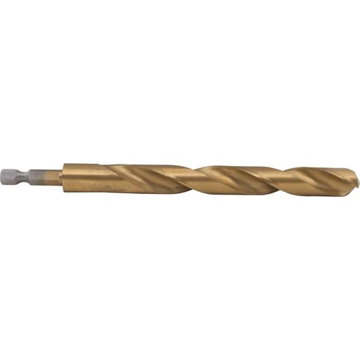 1/2-In. Hex Shank Titanium Nitride Coating Drill Bit