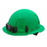 Full Brim Vented Hard Hat with 4-Point Ratcheting Suspension