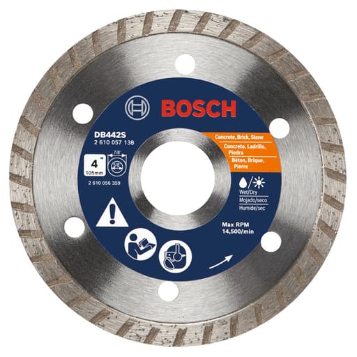 Standard Turbo Rim Diamond Blade for Smooth Cuts