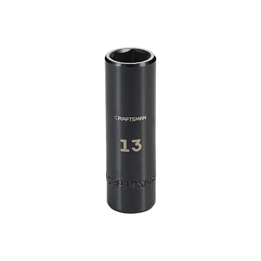 3/8-in Drive 13mm Metric Deep Impact Socket