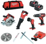 Cordless 4-Tool Combo Kit