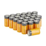 24-Pack C Cell Alkaline All-Purpose Batteries, 1.5 Volt, 5-Year Shelf Life