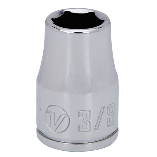 3/8 Dr 6-Point Shallow Socket