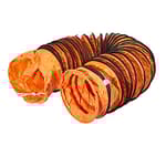 PVC Flexible Duct Hose, HVAC Duct Hosing Flame Retardant for Ventilator Utility Blower Fan with Adjustable Rope and D-Ring, Easy Storage