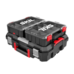 Suitcase and Organizer Box 3 Pc. Set