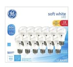 Soft White 60 Watt Replacement LED Light Bulbs, General Purpose, Dimmable Light Bulbs (Soft White, 12 Pack)