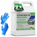 1 Gallon Concrete Sealer, Penetrating Water Sealers Spary Safe for Pets and Plants Suitable for Indoor Use, Water-Based Silane Siloxane Sealer for Outdoor, Driveways, Patios, Masonry, Garge Floor