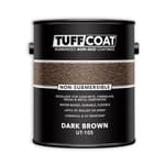 UT-105 Dark Brown - 1 Gallon: Medium Texture, Non-Submersible, Water-Based, Rubberized Non-Skid Coating