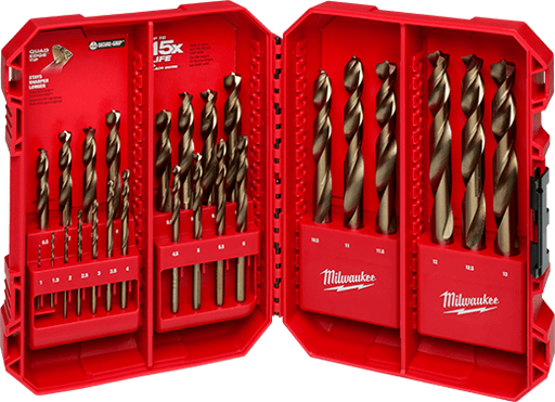 Cobalt Metric Drill Bit Set – 25PC
