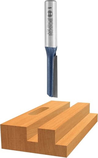 1/2 In. x 2 In. Carbide Tipped 1-Flute Straight Router Bit