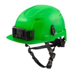 Green Front Brim Safety Helmet