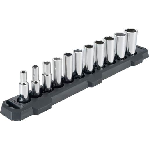 3/8-in Drive SAE 6 Point Deep Socket Set