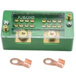 660V 30A Single Phase 2 Inlet 8 Outlet Metering Box Junction Power Distribution Terminal Block