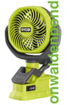 18V Cordless 4 in. Clamp Fan