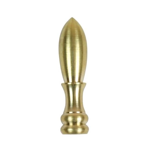 SPECIALTY HARDWARE 60106 2" Brass Bullet Finial