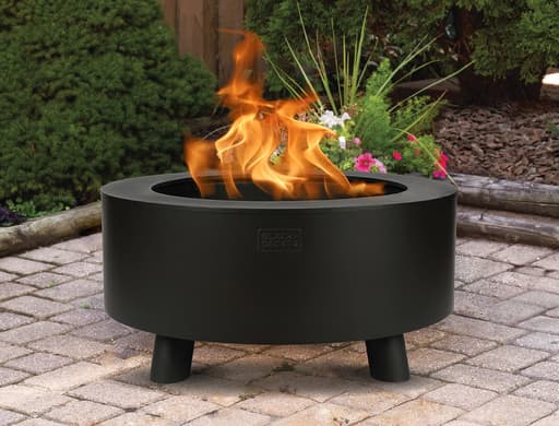 34" Smokeless Wood Burning Fire Pit