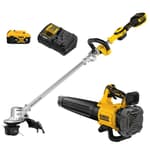 20V MAX XR Cordless Folding String Trimmer and Handheld Blower Combo Kit