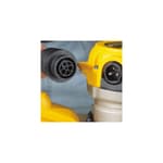 2-1/4 HP EVS fixed‑base / plunge router combo kit with soft start