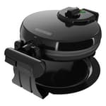 Belgian-style rotary waffle maker