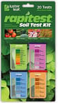 Rapitest Soil Test Kit for Gardens, Vegetables, Flowers and Lawns. USA designed and assembled soil tester completely, quickly and accurately measures/analyzes soil pH acidity and garden nutrients.