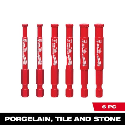 Diamond Max™ Hole Saw Bit Set - 6PC