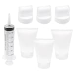 3 Pcs Touch up Paint Brushesh, Small Roller Brush Wall Repair Tool, Storage Touch-up Brush with Roller, and A Touch-up Pen, Suitable for Water-Based Paint Application