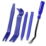 5PCS Auto Trim Removal Tool Kit No-Scratch Pry Tool Kit for Car Door Clip Panel & Audio Dashboard Dismantle -5PCS