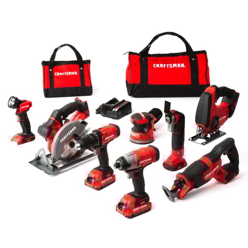 Cordless 8 Tool Combo Kit