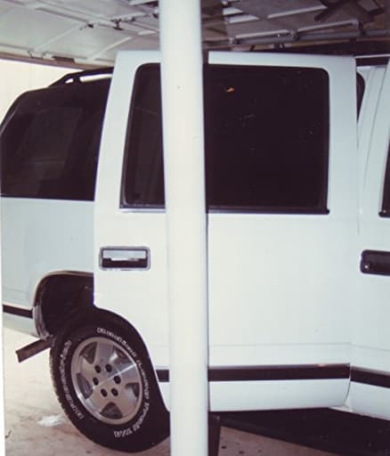 ® Made in USA - 8 FT (Watch Installation Video) Adjustable Garage Padded Pole Wrap Lally Column, Basement Pole Wrap Padding, Pole Cushion, Pole Pad, Post Padding, Basketball Support Pole