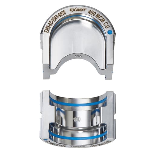 Exact 400 MCM Copper 12T U Style Die