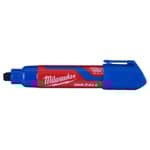 INKZALL Extra Large Chisel Tip Blue Marker