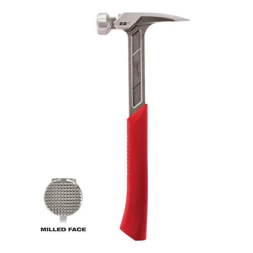 22oz Milled Face Framing Hammer