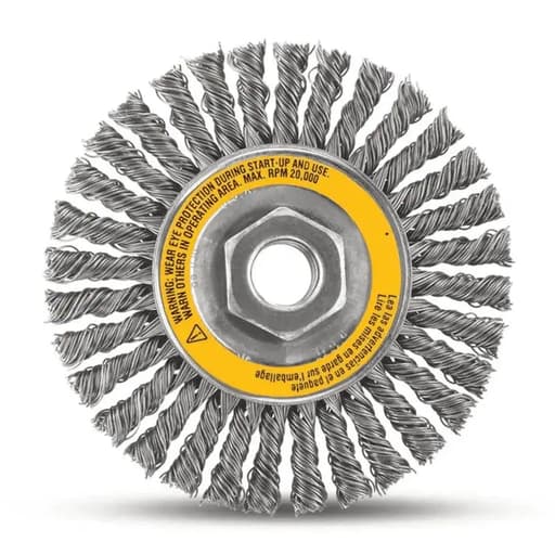 4" x 5/8"-11 XP Carbon Stringer Wire Wheel