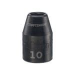 1/2-in Drive 10mm Metric Shallow Socket