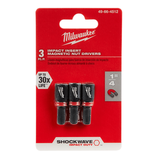 Impact Duty™ 1/4" Insert Magnetic Nut Driver 3PK