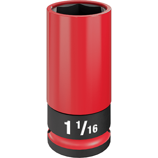 Impact Duty 1/2 Drive 1-1/16" SAE Lug Nut Wheel Socket