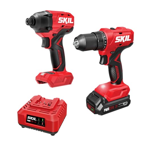 20V Brushless Drill Driver & Impact Driver Combo Kit