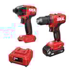 20V Brushless Drill Driver & Impact Driver Combo Kit