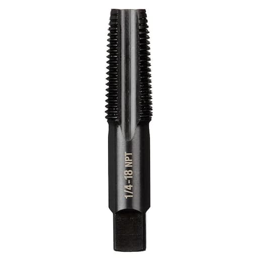 1/4"-18 NPT Straight Flute Taper Tap