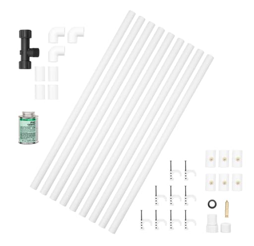1/2" x 12" Professional PVC Misting Kit