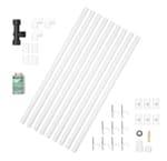 1/2" x 12" Professional PVC Misting Kit