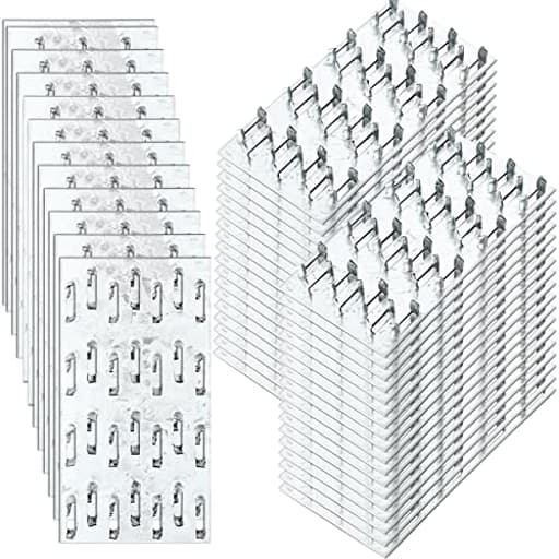 40 Pcs 2x4 Inch Pronged Truss Mending Plates Galvanized Repair Tie Plates Bracket 1mm Thick Nail Teeth 8mm High for Roofing Wood Trusses Timber Connectors