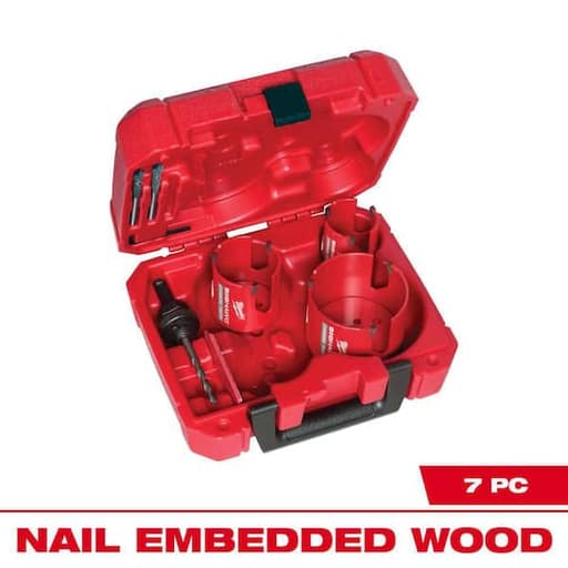 BIG HAWG™ with Carbide Teeth Hole Saw Kit