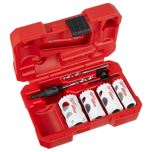 7 Pc Hole Dozer Electrician's Hole Saw Kit