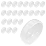 24 Pack of 1-1/2" Wrought Iron Patio Furniture Feet Glides Cups by prime&swift Furniture Legs and Tables Easy to Install