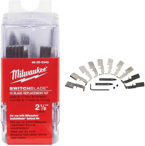 SwitchBlade 10 Blade Replacement Kit - 1-1/2"