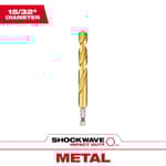 SHOCKWAVE RED HELIX Titanium Drill Bit